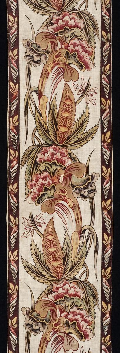 1961.0005 Textile, printed, detail, Book image C169
