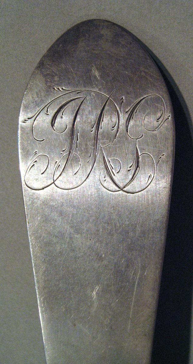 1998.0004.1035.002 Silver Spoon engraving