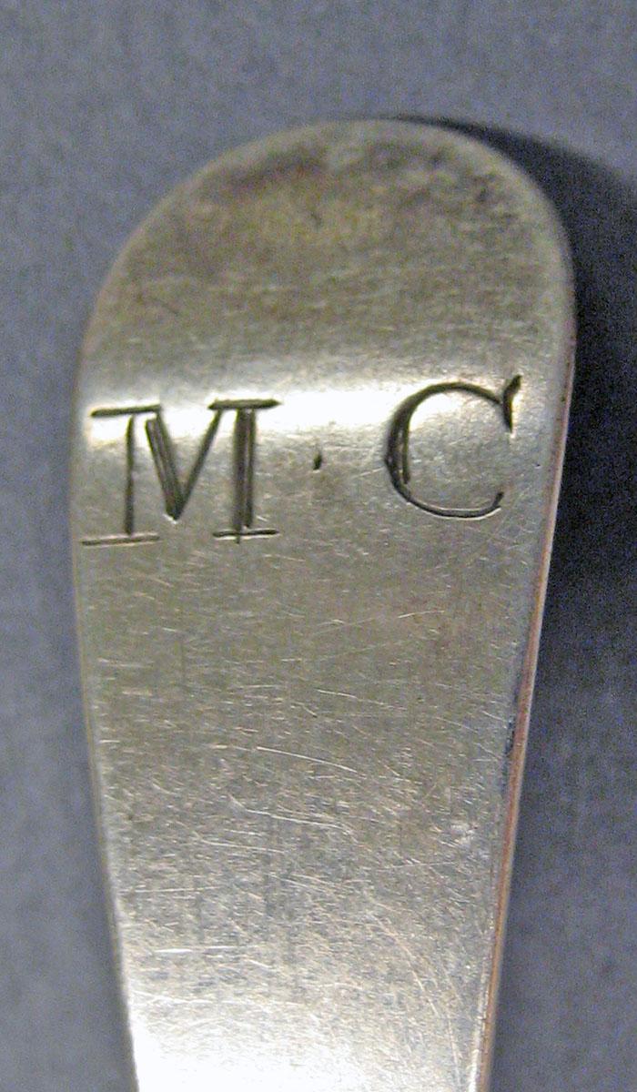 1998.0004.1947.002 Silver Spoon engraving