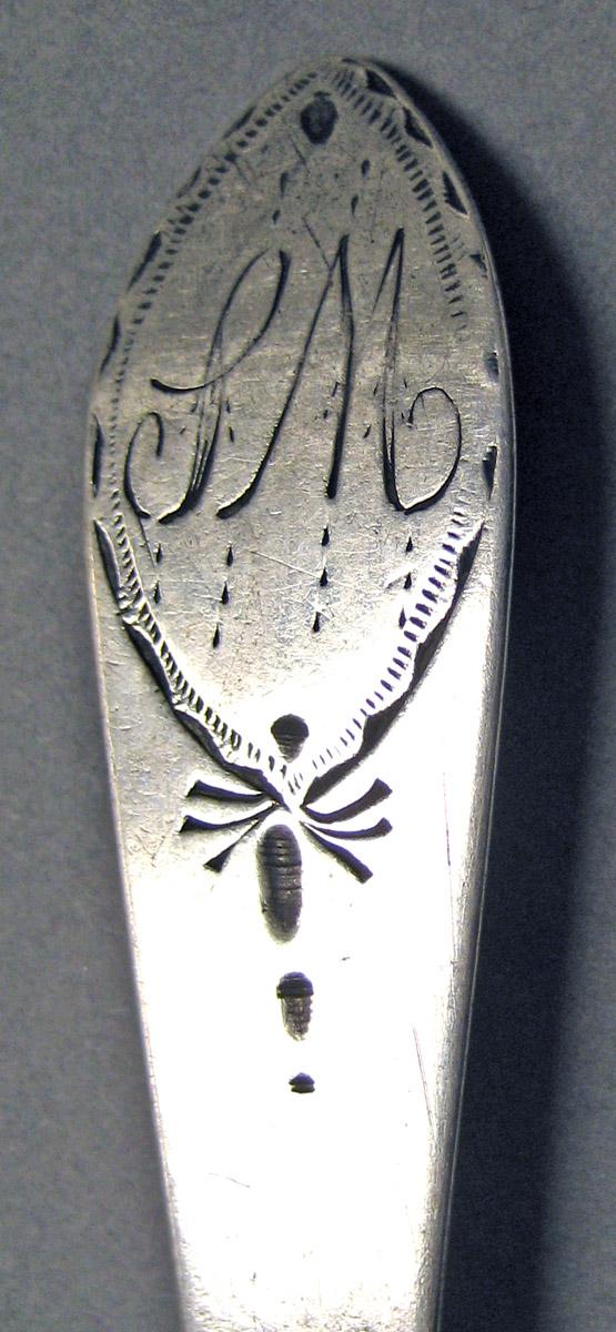 1998.0004.4069 Silver Spoon engraving