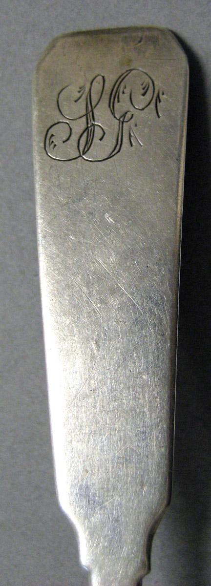 1998.0004.4070 Silver Spoon engraving