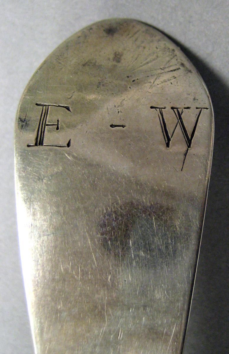 1998.0004.4071 Silver Spoon engraving