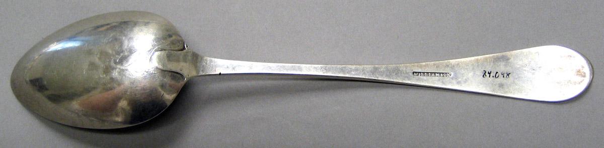 1998.0004.4073 Silver Spoon underside