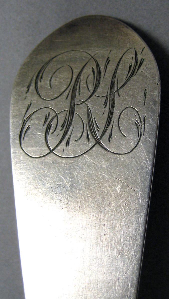 1998.0004.4074 Silver Spoon engraving