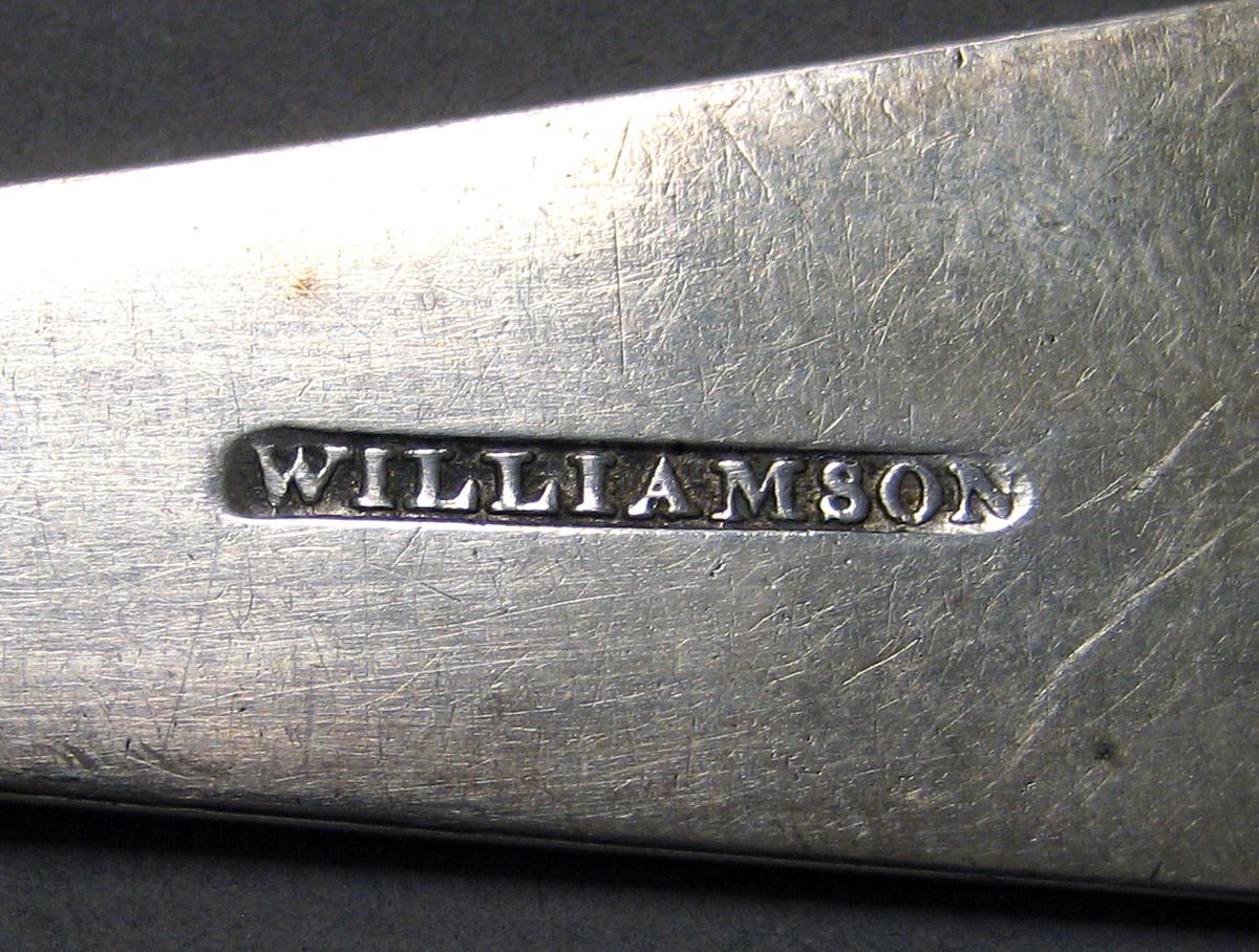 1998.0004.4074 Silver Spoon mark