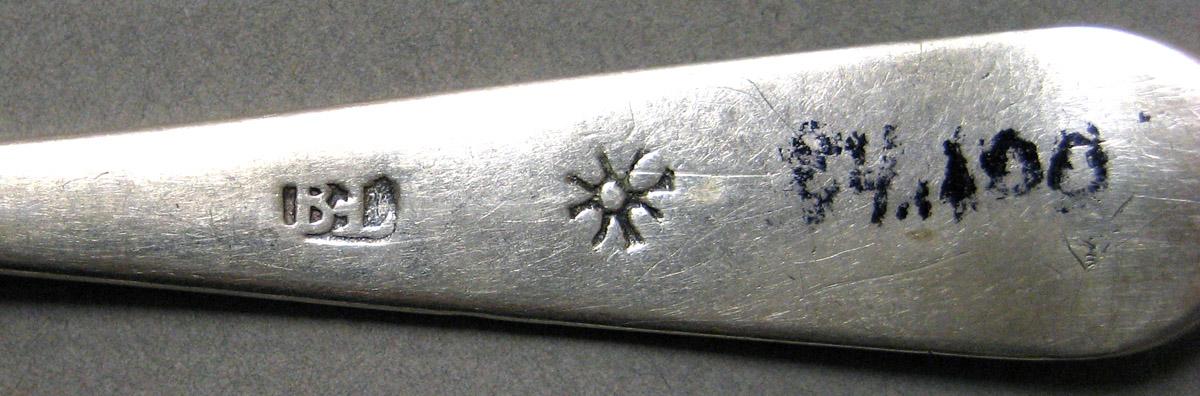 1998.0004.4075 Silver Spoon mark