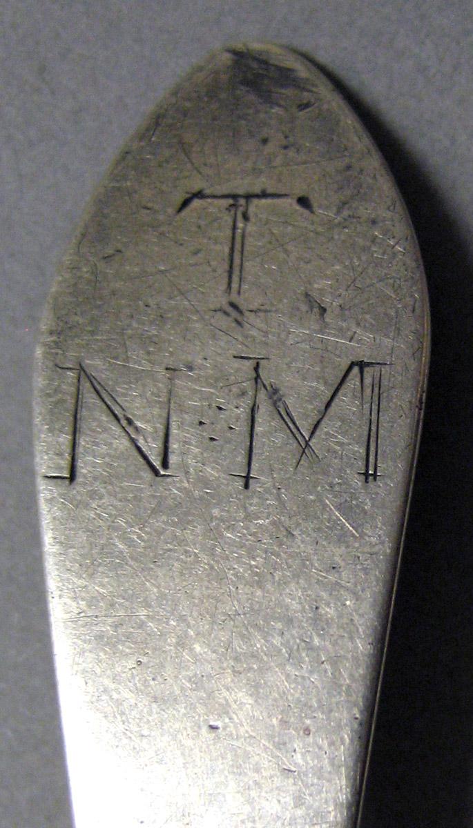 1998.0004.4076 Silver Spoon engraving