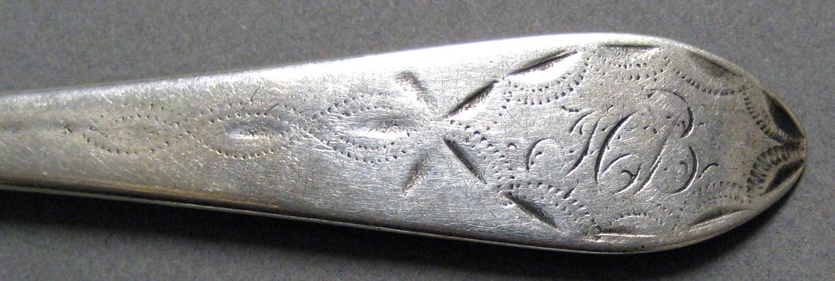 1998.0004.4078 Silver Spoon engraving