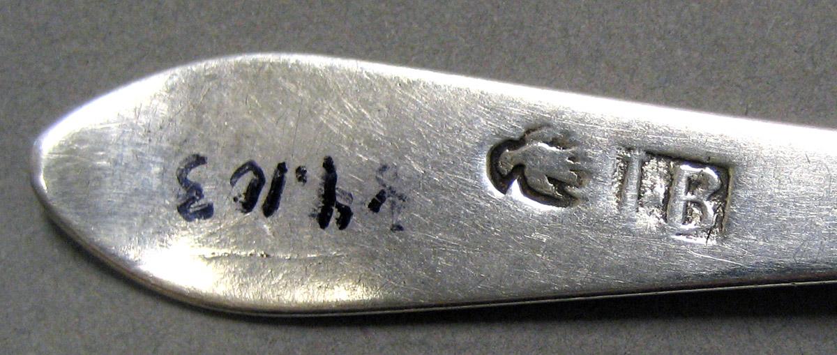 1998.0004.4078 Silver Spoon mark