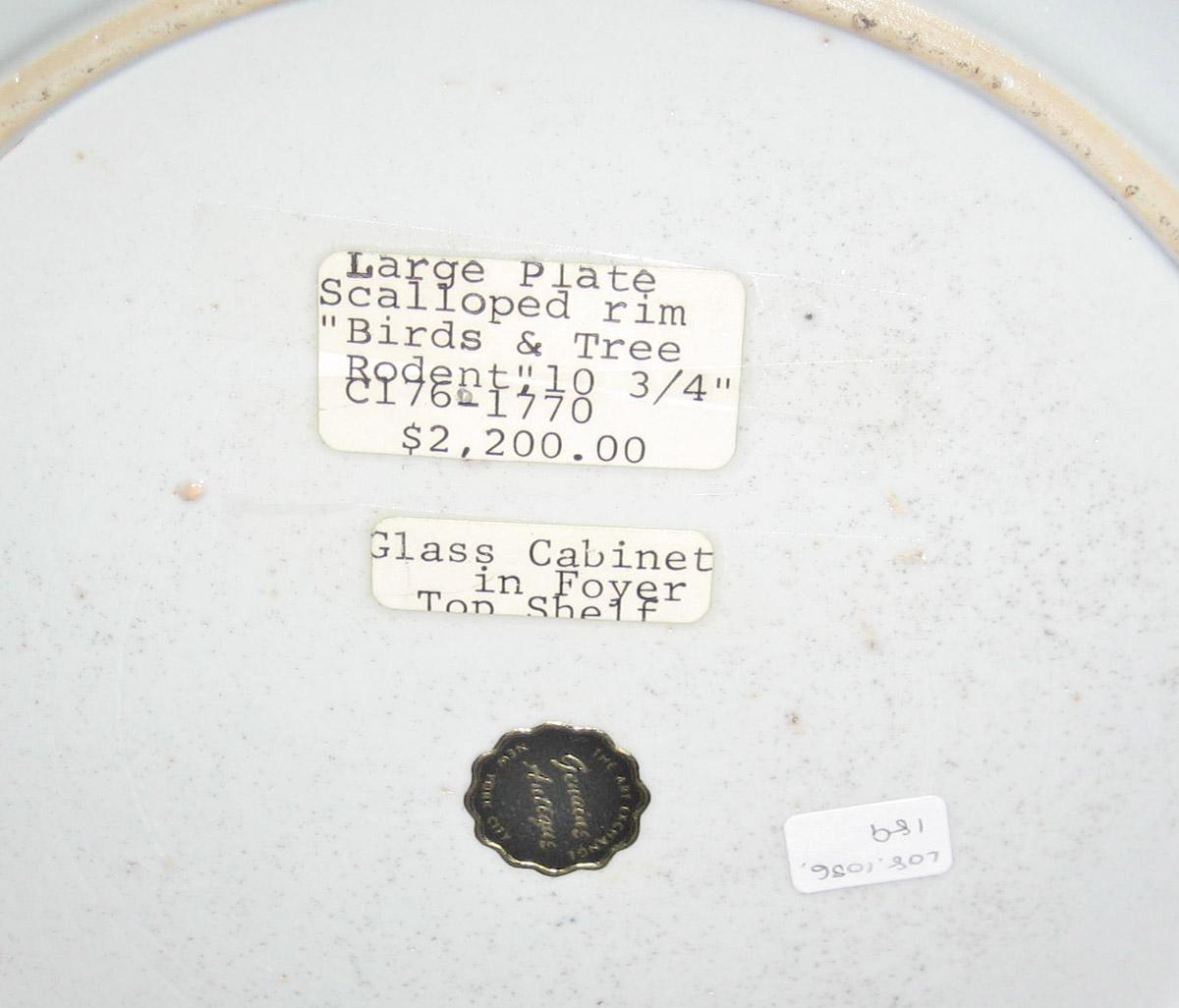 2010.0008.189 Porcelain plate labels