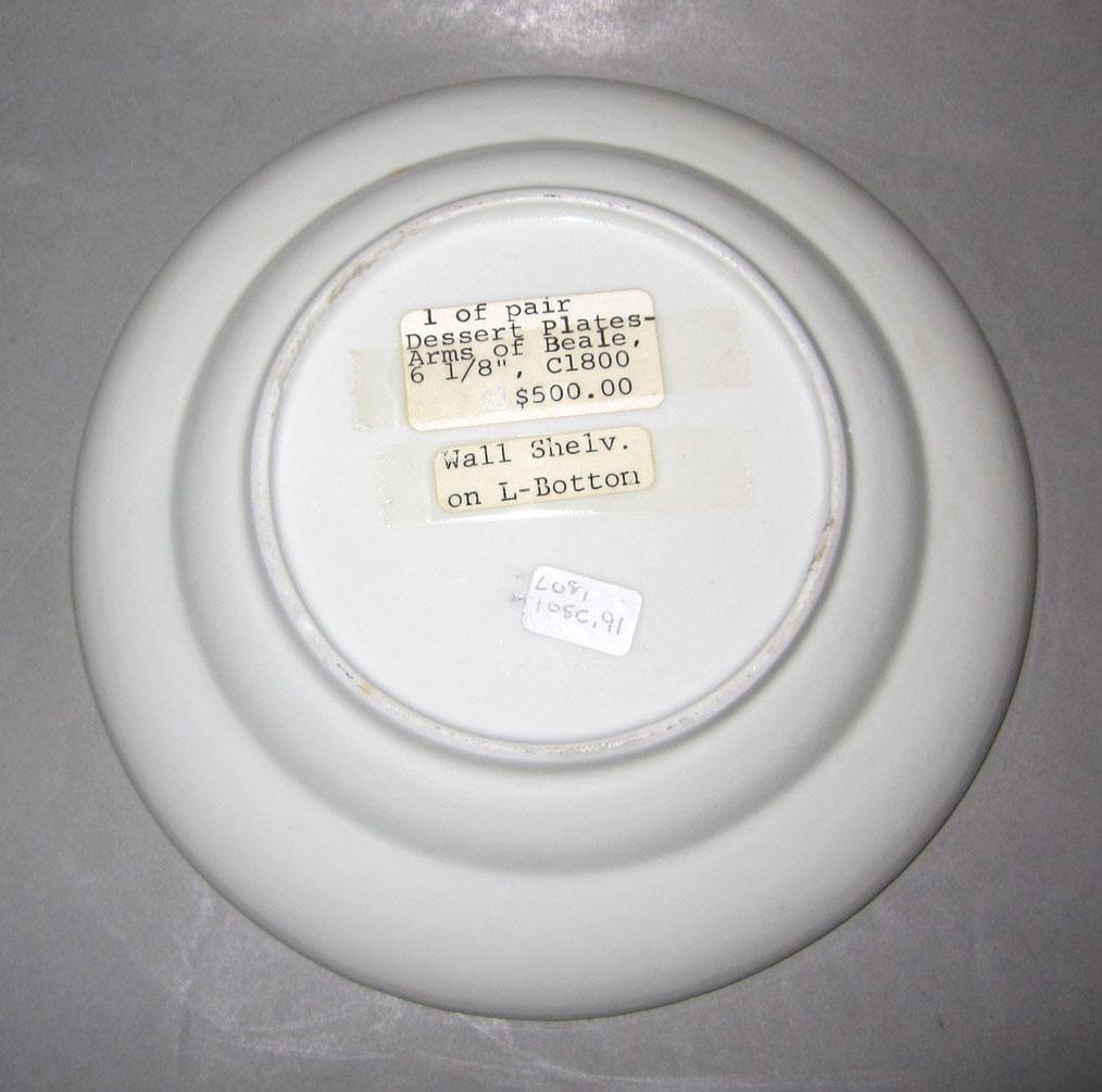 2010.0008.091 Porcelain plate underside