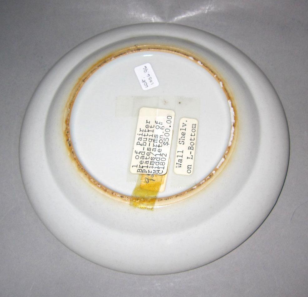 2010.0008.096 Porcelain plate underside