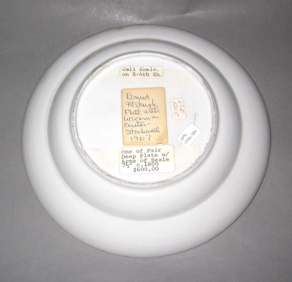 2010.0008.154 Porcelain plate underside