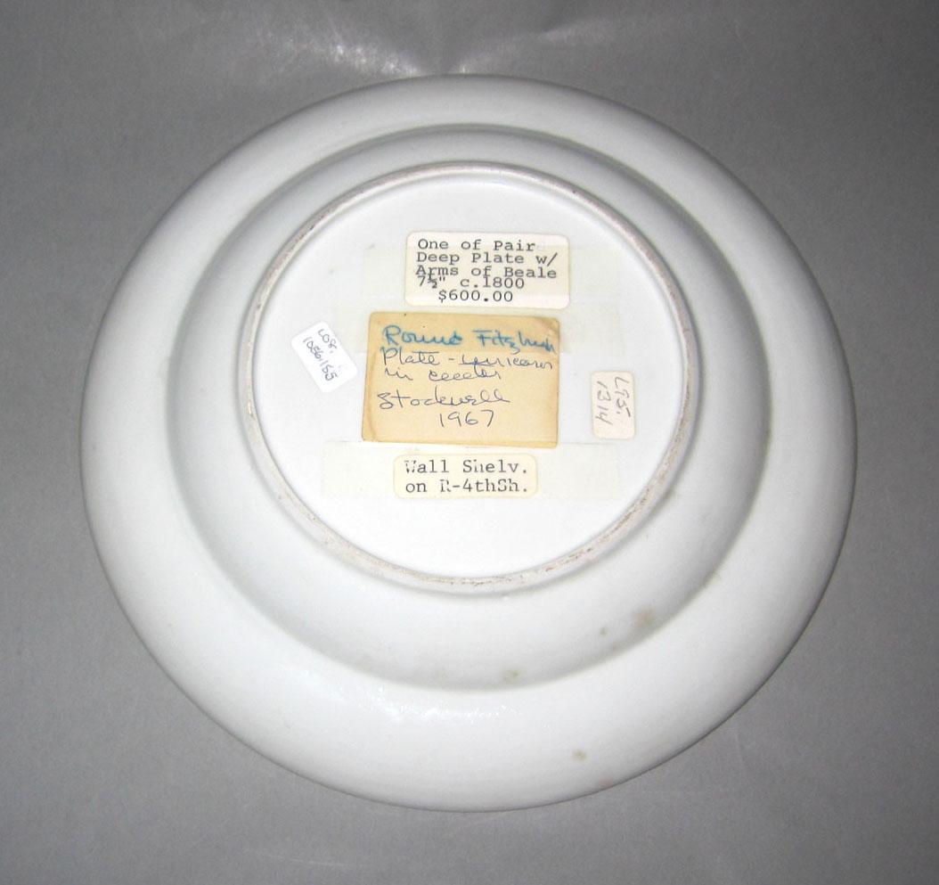 2010.0008.155 Porcelain plate underside