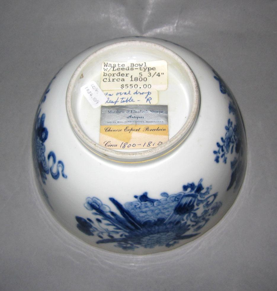 2010.0008.109 Porcelain bowl underside