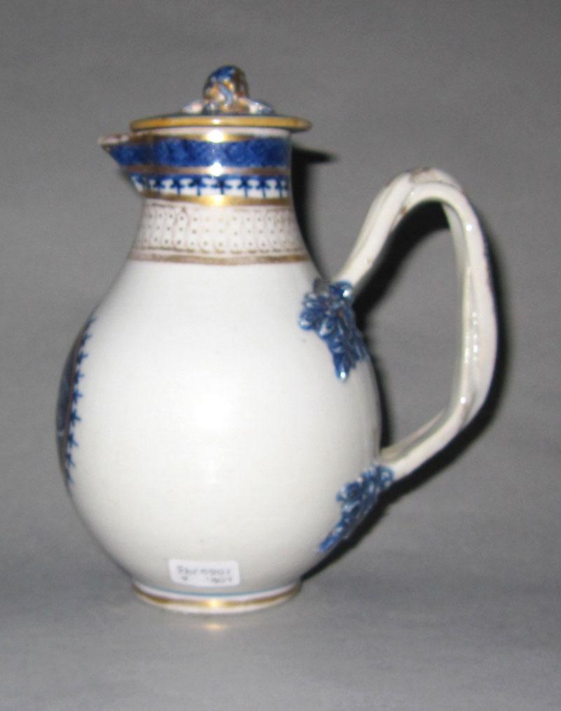 2010.0008.145 A,B Porcelain cream jug