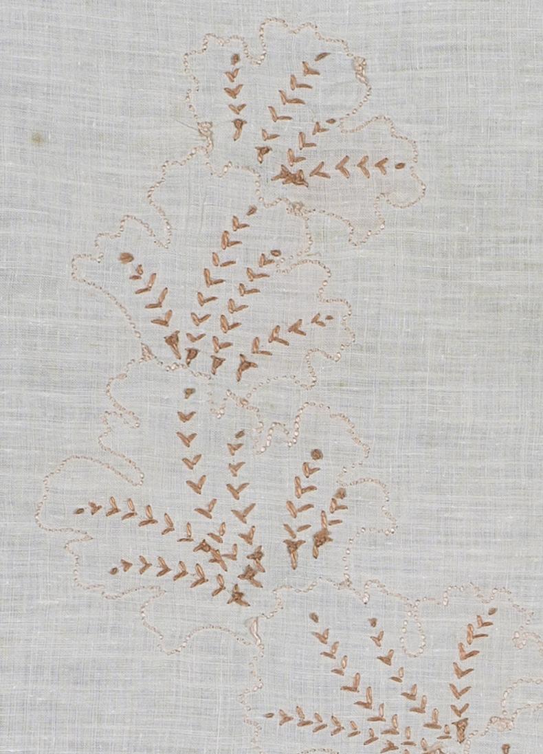 2009.0051.002 Needlework Picture, Verso Detail 6
