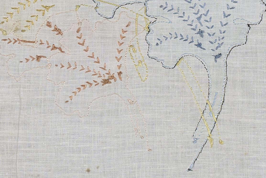 2009.0051.002 Needlework Picture, Verso Detail 8