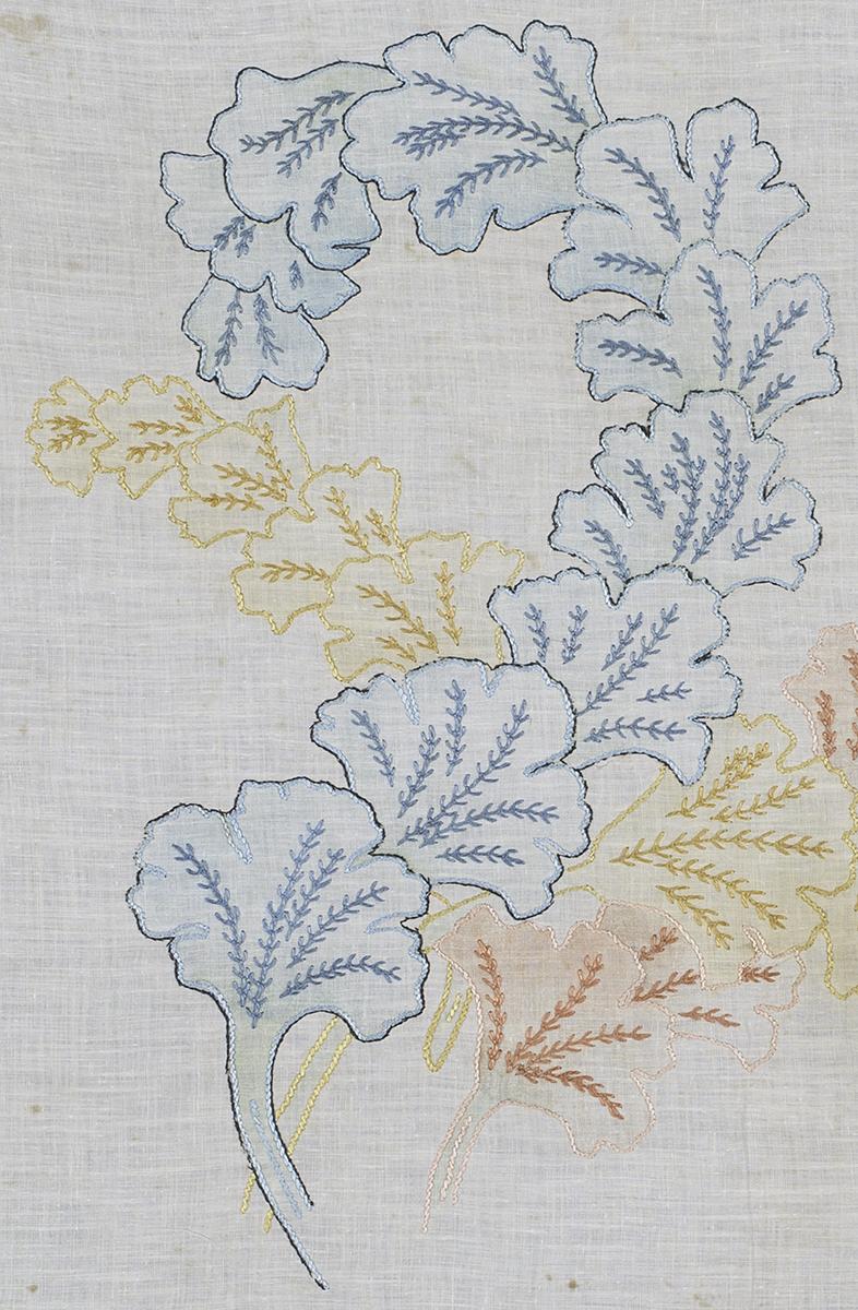 2009.0051.002 Needlework Picture, Detail 2