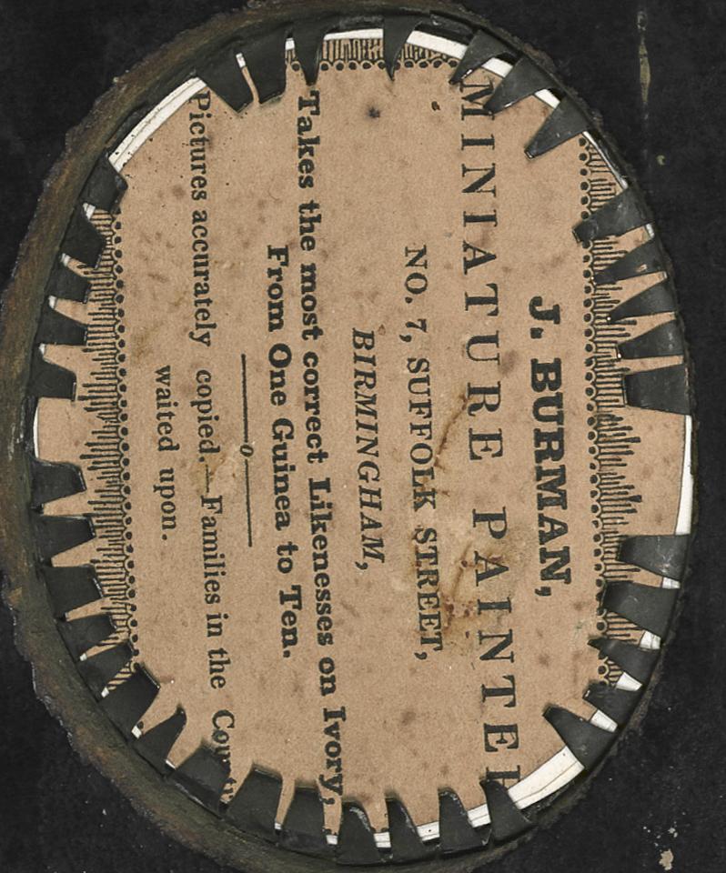 2009.0051.007.001 B Frame, reverse, detail 1