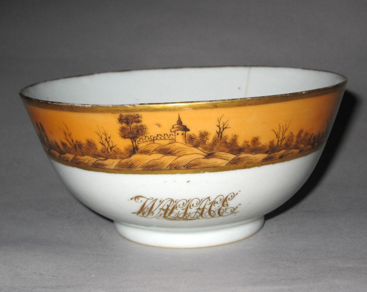 1958.2500 Porcelain bowl face two