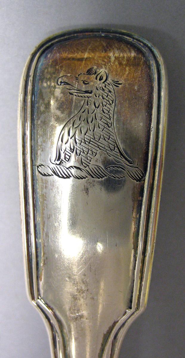 2009.0026 Silver Ladle engraving