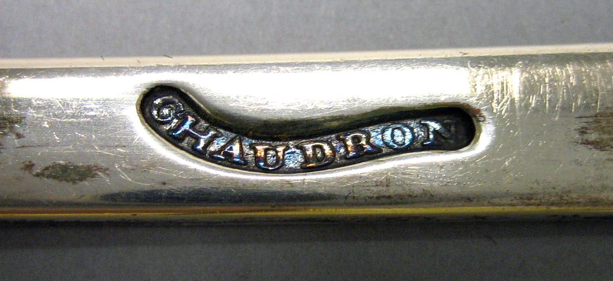 2009.0026 Silver Ladle mark