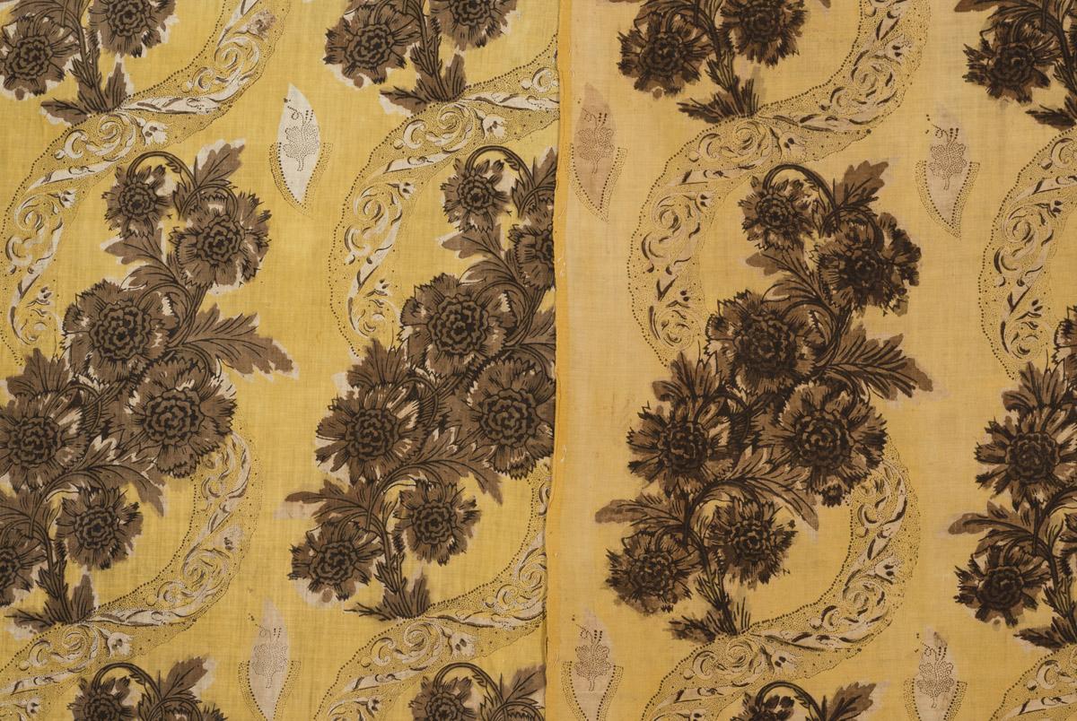 1961.0133.012 Textile, printed, detail 3