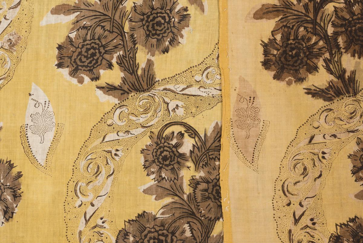 1961.0133.012 Textile, printed, detail 4