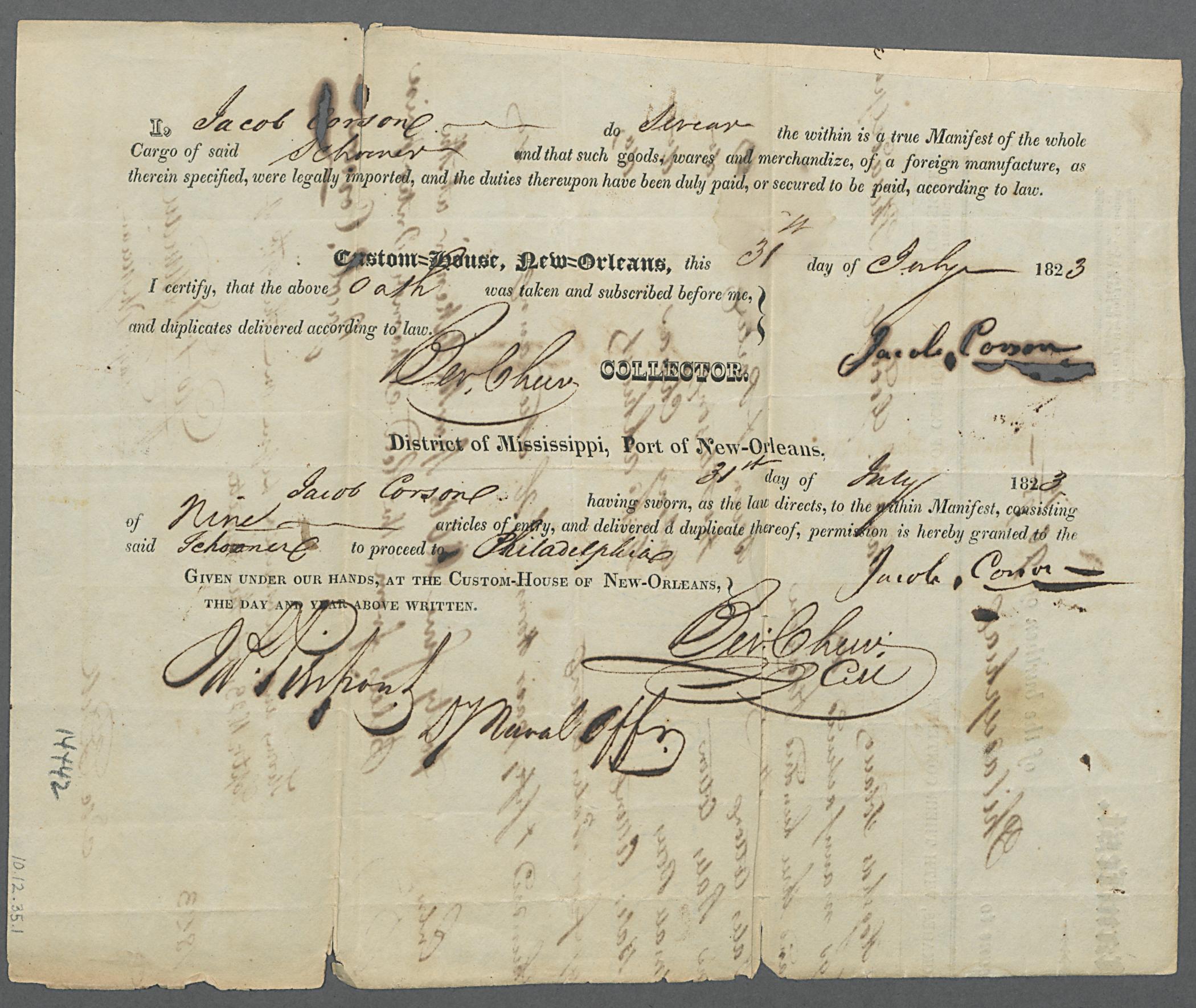 2010.0012.035.001 Document, view 2, reverse