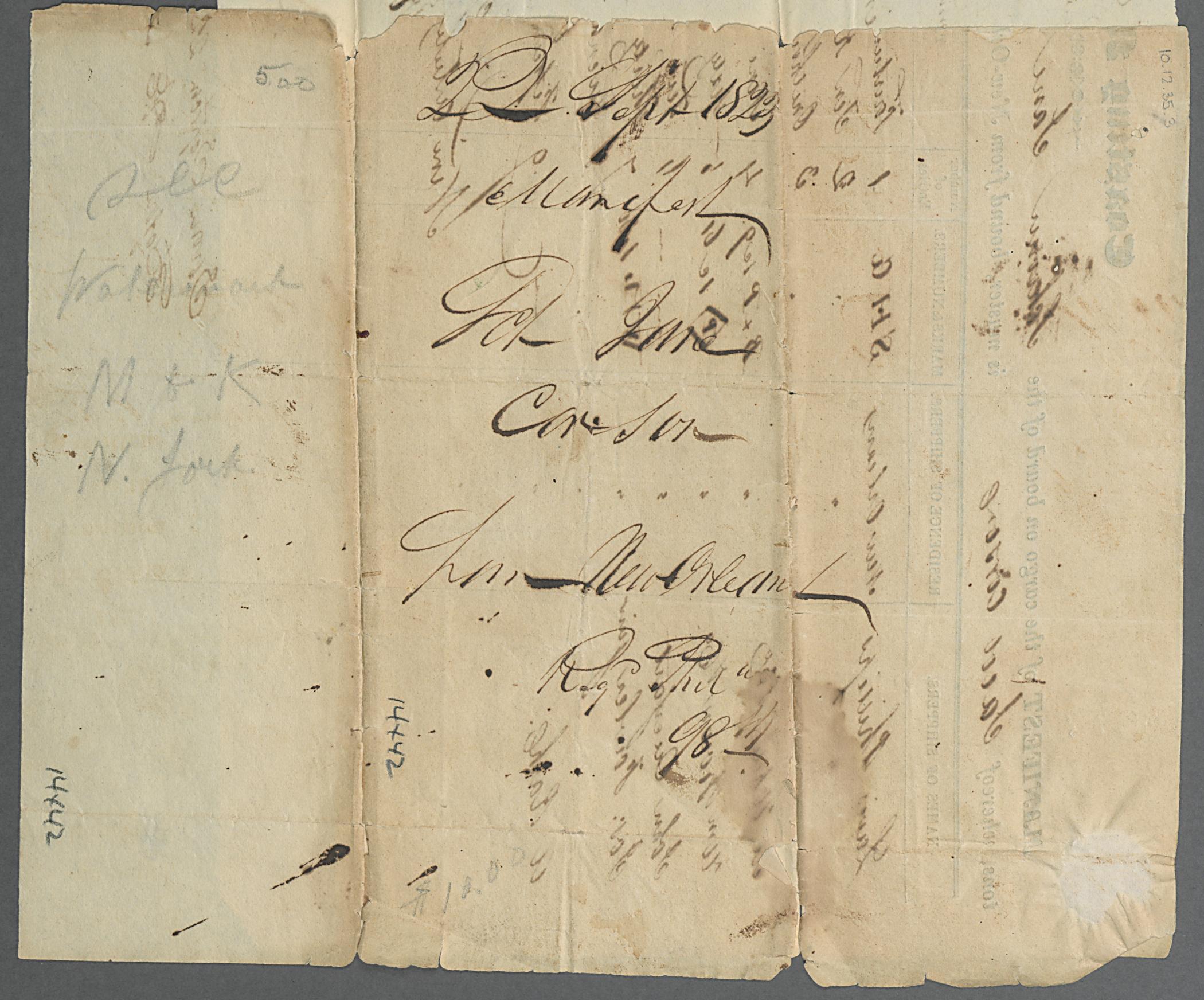 2010.0012.035.003 Document, view 2, reverse