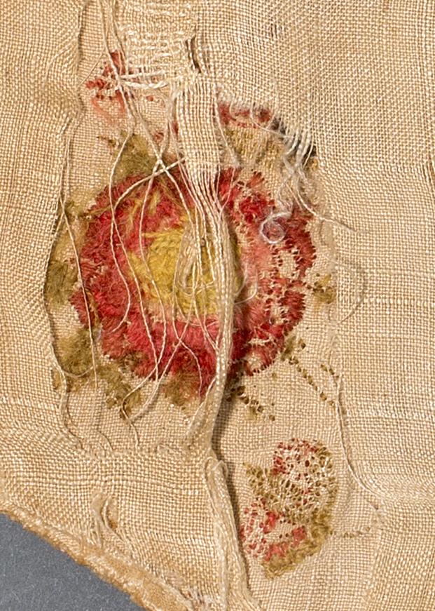 1958.2540 Pot Holder, Verso Detail 2