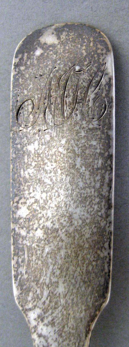 2009.0041 Silver Spoon engraving
