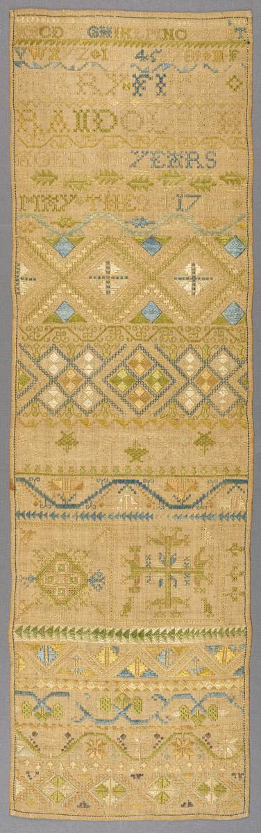 2009.0035 A Sampler, view 1