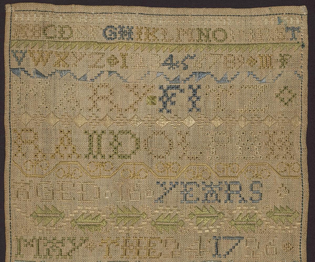 2009.0035 A Sampler, Detail