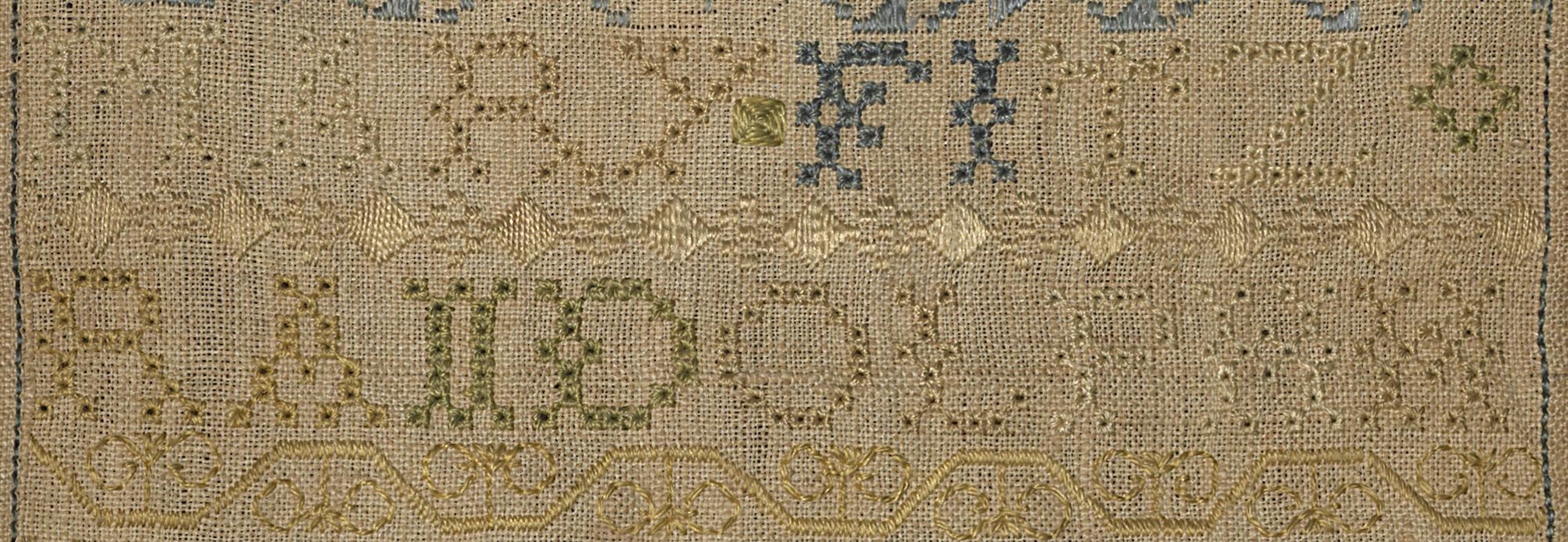 2009.0035 A Sampler, Detail 5