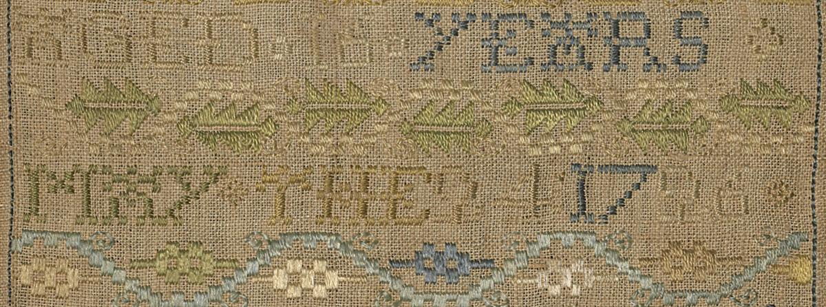 2009.0035 A Sampler, Detail 6
