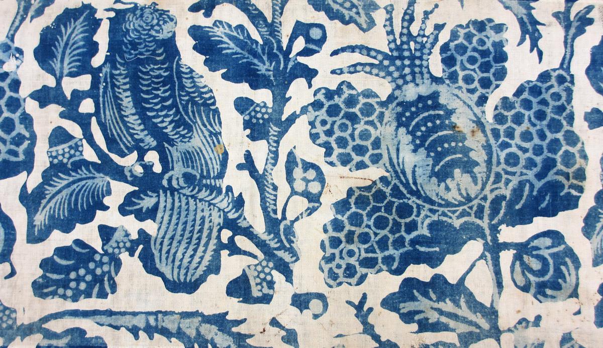 T18 Textile, printed, partial design repeat