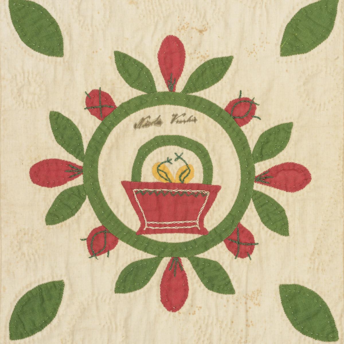 2009.0049.001 Quilt, detail 5