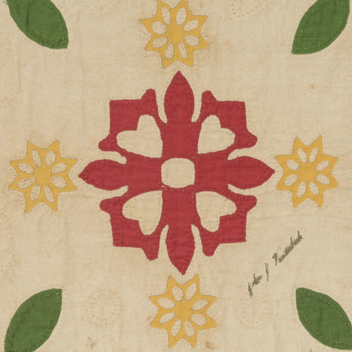 2009.0049.001 Quilt, detail 49