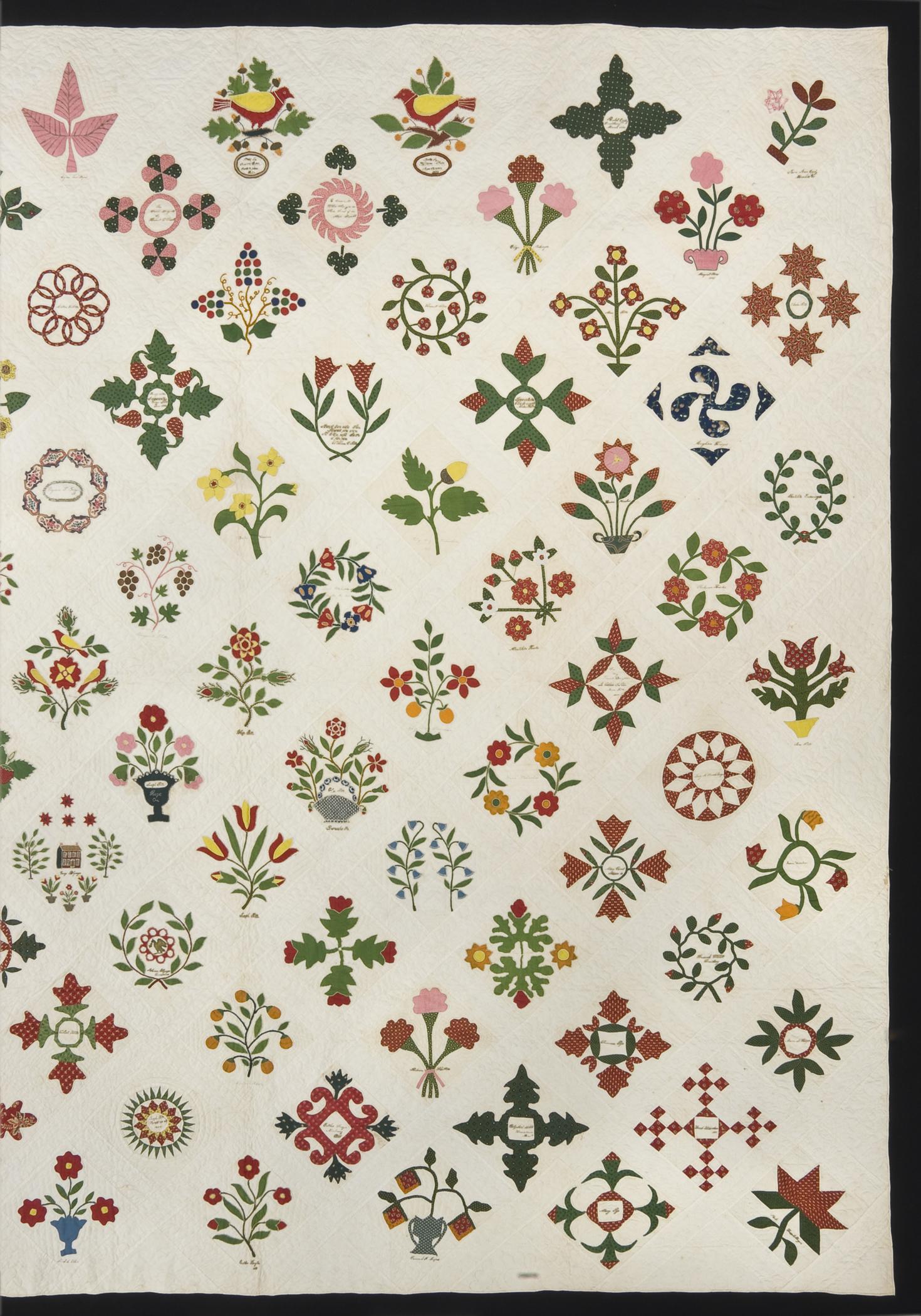 2009.0047 Quilt, detail 1