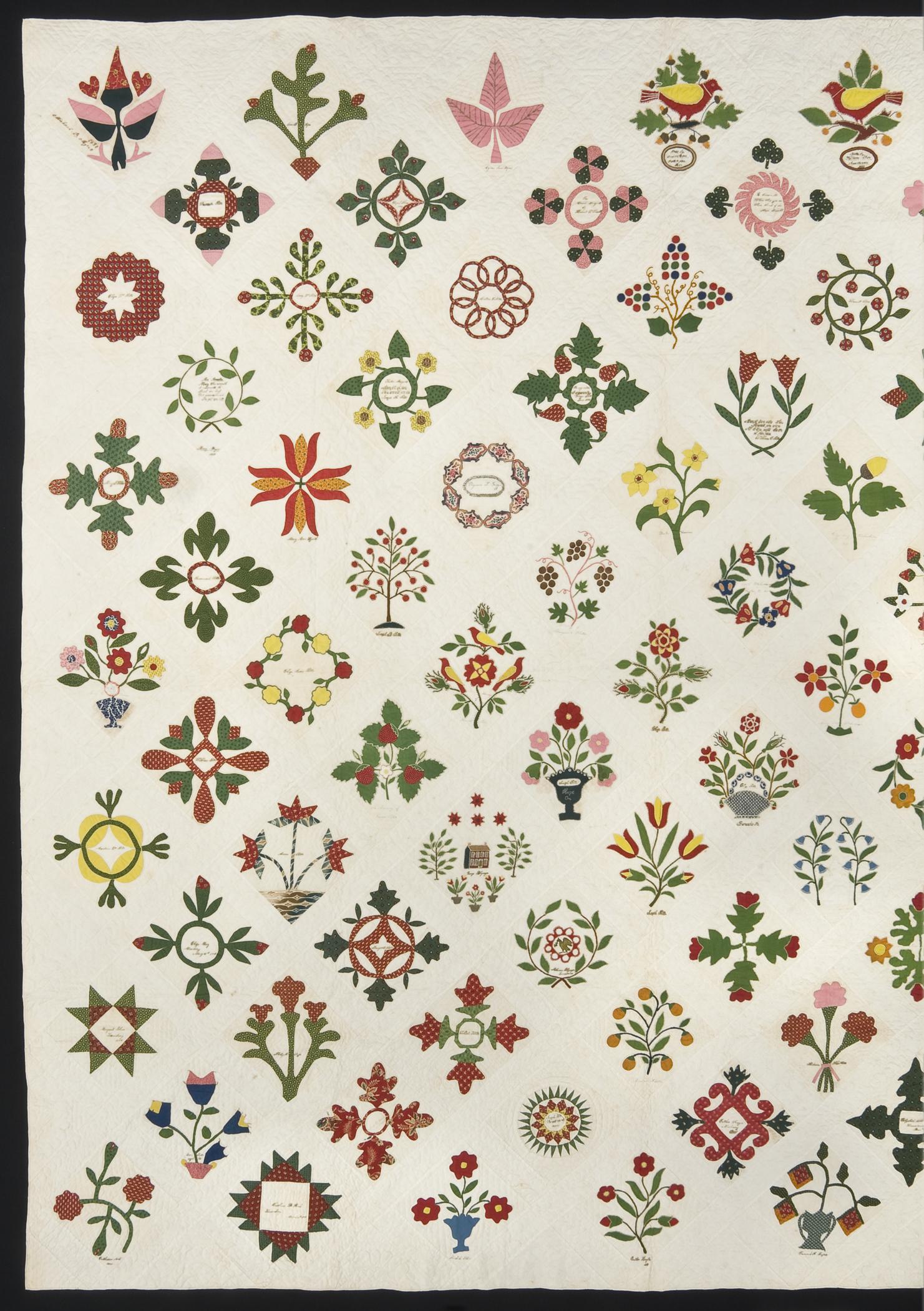 2009.0047 Quilt, detail 2